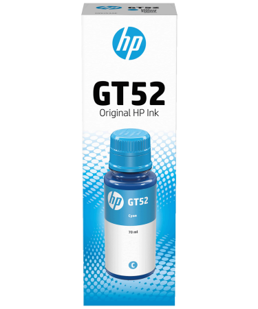HP Inktank tinta GT52 (M0H54AE),  cyan - GT52 Cyan