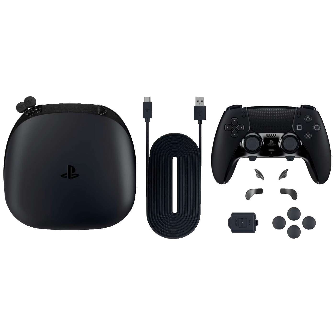 Sony Bežični kontroler PlayStation 5, DualSense Edge Black - PS5 DualSense Edge W.Contr. Black - Image 5
