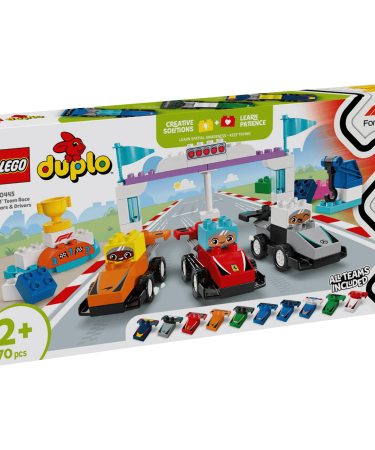 Lego Trkaći automobili i vozači timova za F1, LEGO Duplo - F1 automobili i vozači