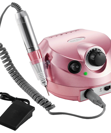 Extralink Set za uređivanje noktiju, 65W - Nail Drill 202 Pink