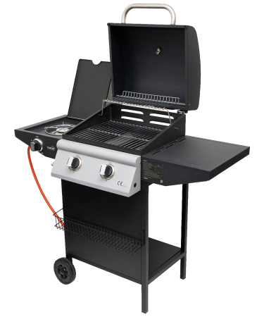 home Plinski roštilj sa dva plamenika + bočni, 3 x 3.2kW, LPG - GRG02