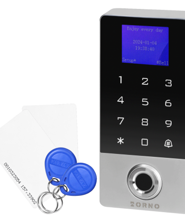 Orno Tastatura sa RFID karticom,Tag reader,fingerprint,WiFI,IP68 - OR-ZS-829