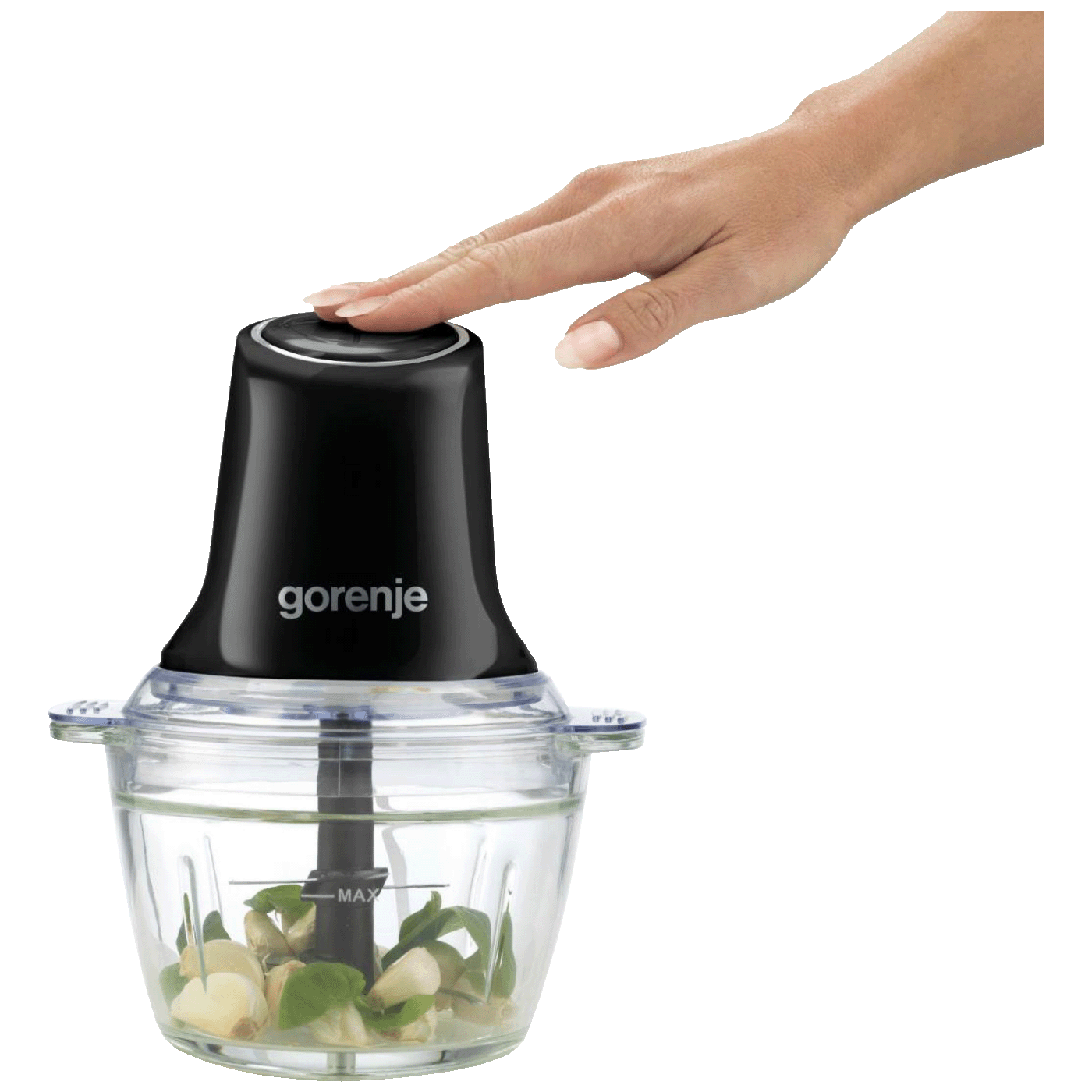 Gorenje Sjeckalica sa staklenom posudom, 500W, zapremina 1 l - S501GBK - Image 3