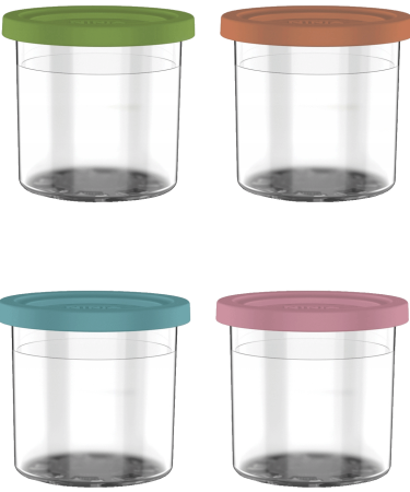 Ninja Posude za sladoled s poklopcima u boji, 470 ml., set 4 kom. - XSKPNTLID4EUK