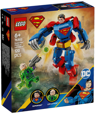 Lego Mehanički Superman protiv Lexa Luthora, LEGO DC Super Heroes
