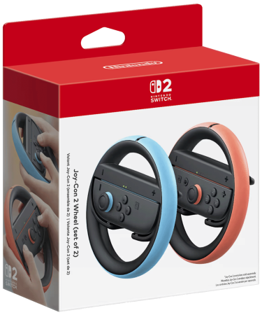 Nintendo Volan sa Joy-Con kontrolerima za Switch 2 - Switch 2 Joy-Con Steering Wheel