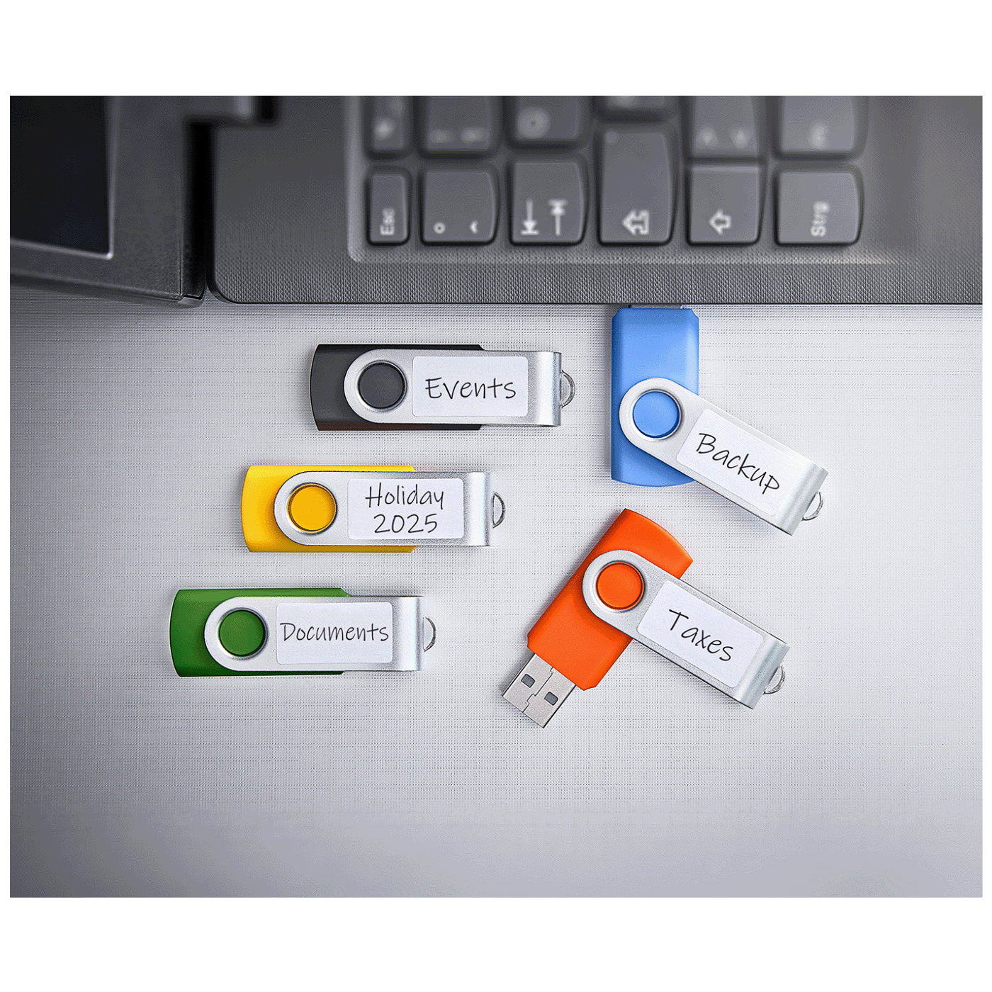 (Intenso) USB Flash Drive 4GB Hi-Speed, Basic Line, pakiranje 10 kom. - USB 2.0-10x4GB/Basic Line Multipack - Image 5