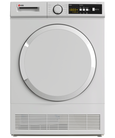 VOX Kondenzatorska sušilica, kapacitet 8 kg, 15 programa - TDC-810G