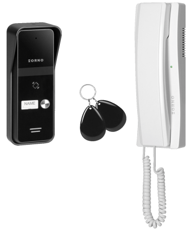 Orno Interfon, set, ENIR, bijela - OR-DOM-BA-935/W