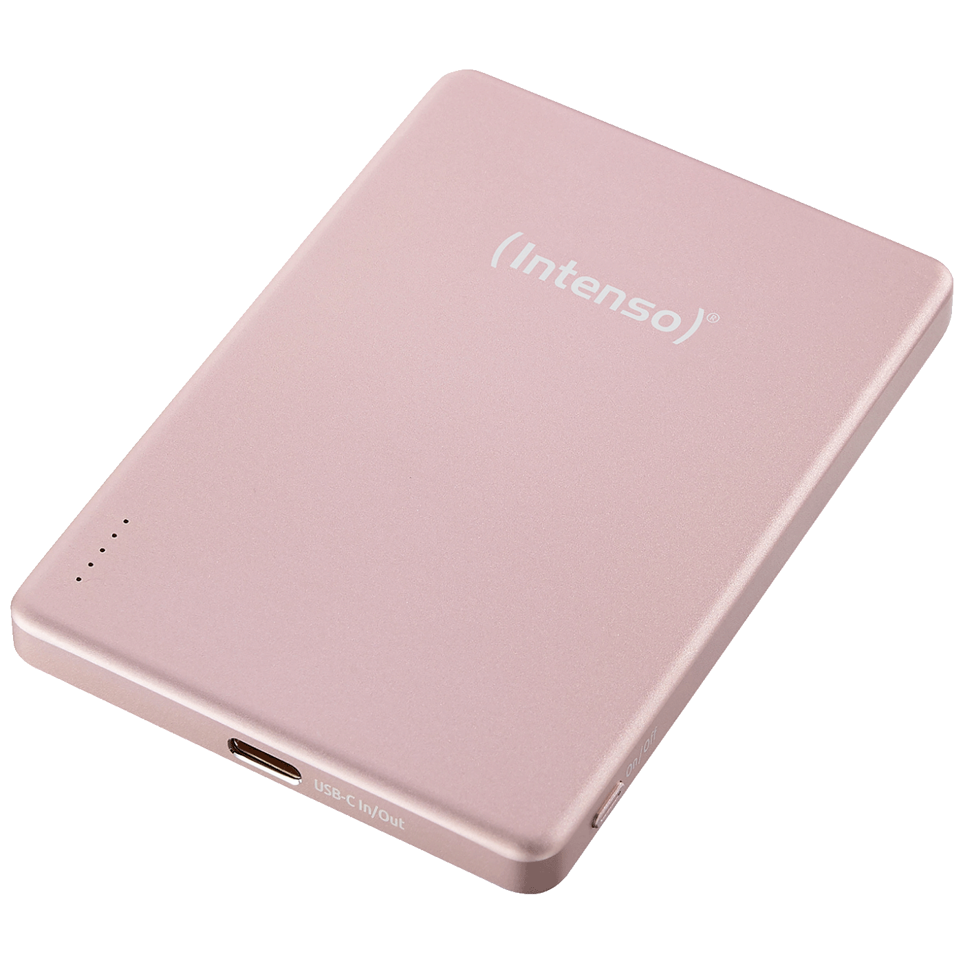 (Intenso) Prijenosni punjač, MagSafe, 5000mAh, bežični, Rose - POWERBANK MW5000 Rose - Image 2