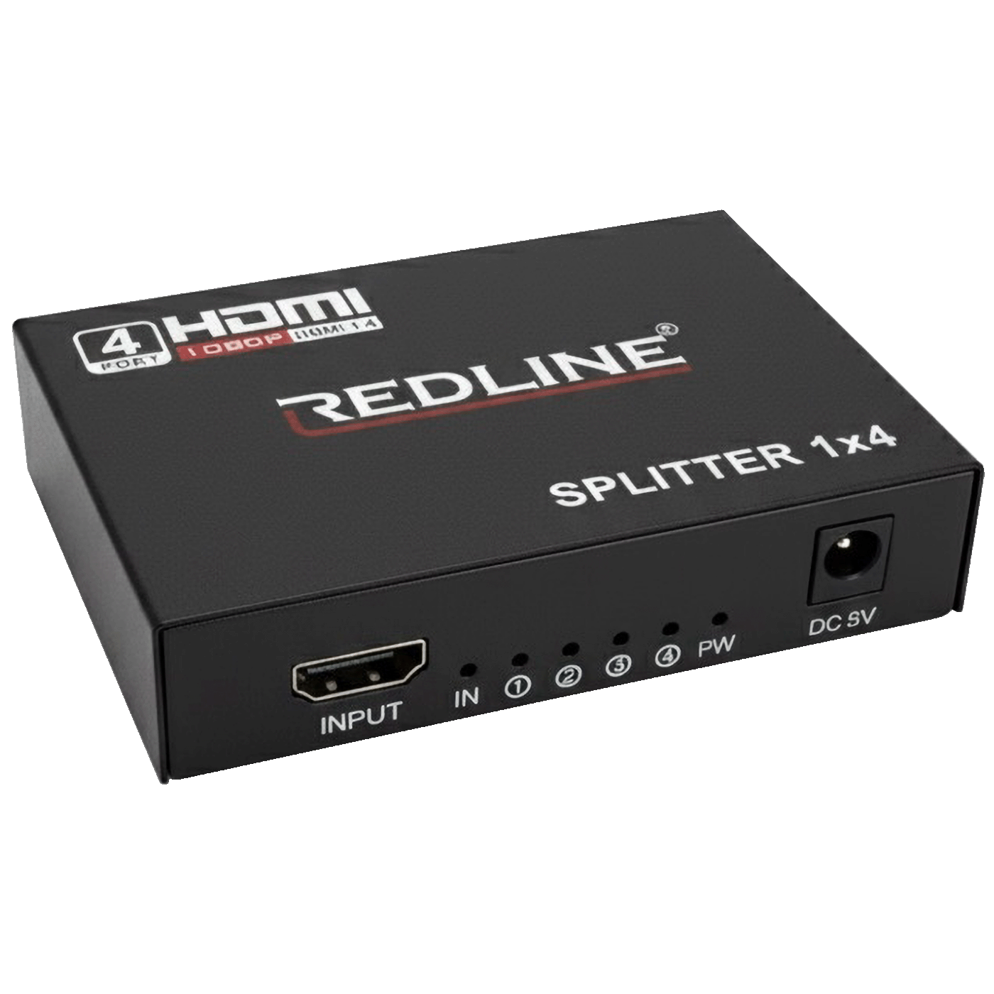 REDLINE HDMI razdjelnik, 1 ulaz - 4 izlaza - HS-4