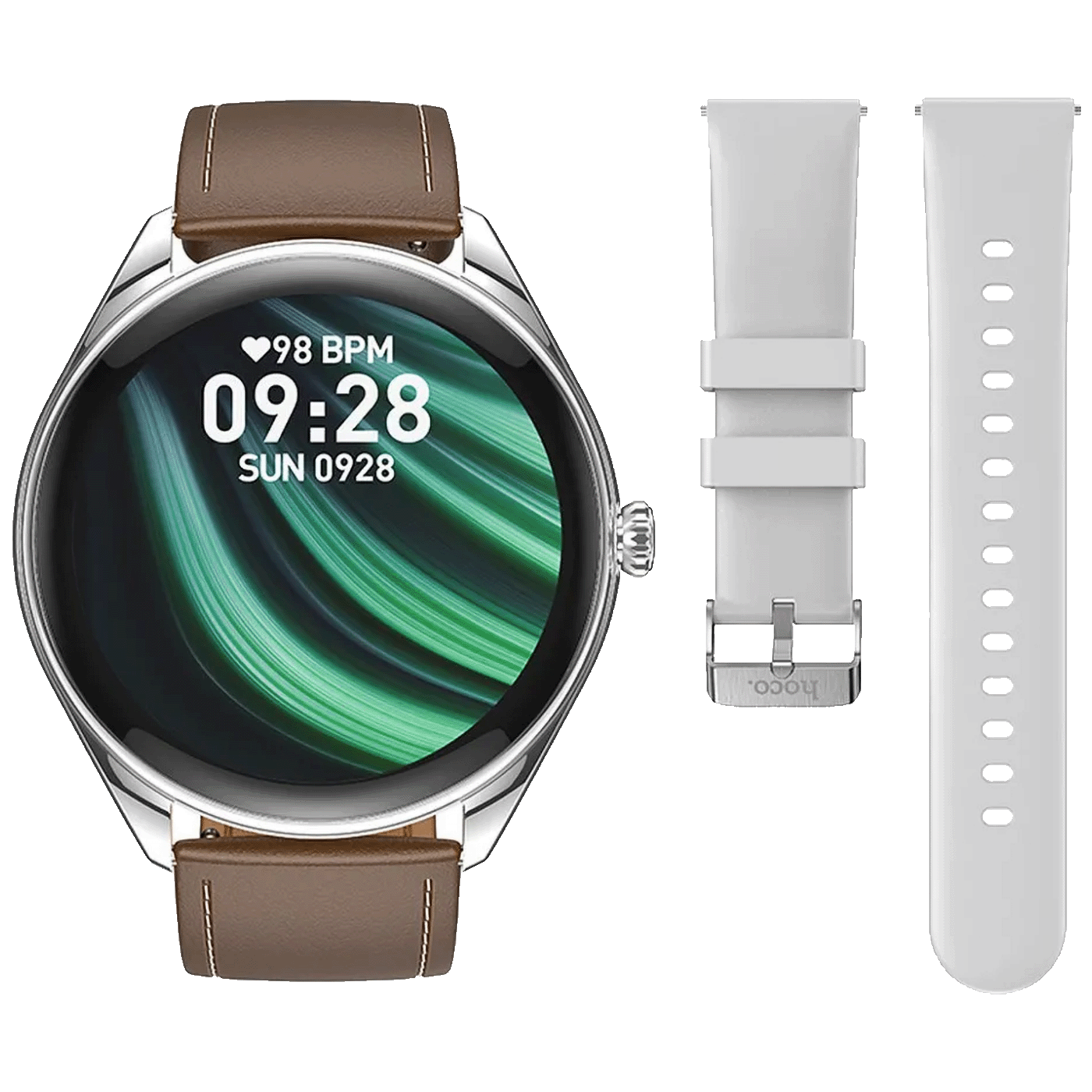 hoco. Pametni sat, 1.43" AMOLED, Bluetooth, IP67 - Y22 Silver - Image 3