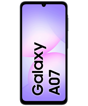 Samsung Smartphone 6.7", Octa Core 2.2GHz, RAM 4GB, 50Mpixel - Galaxy A07 4GB/128GB Black