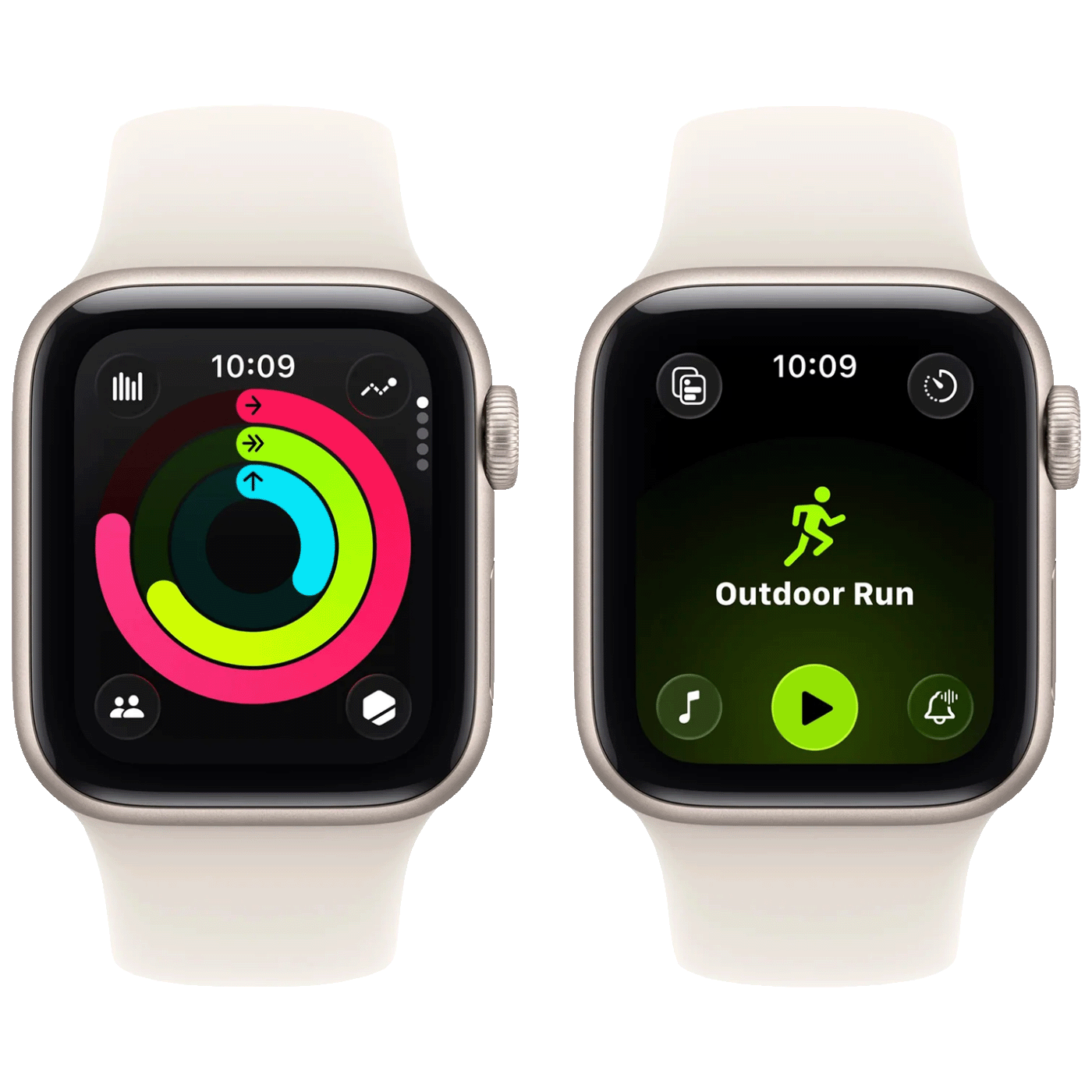 Apple Pametni sat, 1.57" LTPO OLED zaslon, BT, WiFi - Watch SE 3 GPS 40mm Starlight - Image 3