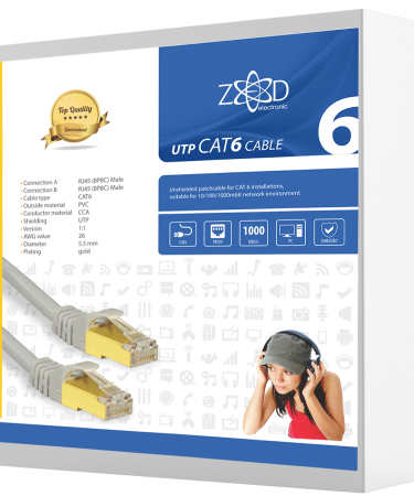 ZED electronic Mrežni FTP kabl, CAT6, 30 met - FTP6/30
