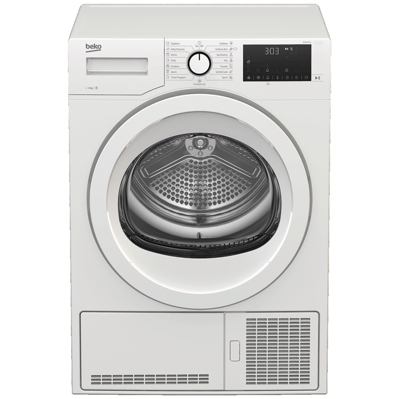 Beko Mašina za sušenje veša, kondenzacijska, 8 kg., B - DS 8139 TX