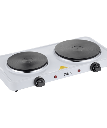 Zilan Električno kuhalo, 2 ploče - 15.5/18.5 cm, 2500 W, bijela - ZLN2180
