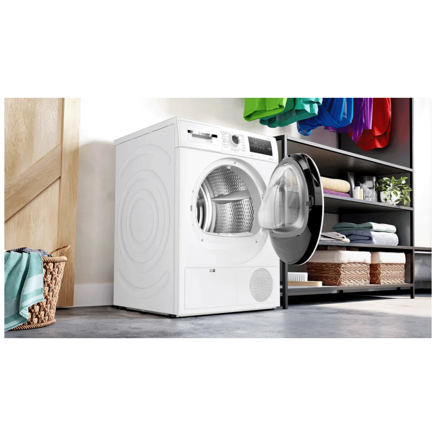 Bosch Mašina za sušenje veša sa toplotnom pumpom, 8 kg, Serie 4, E - WTH83256BY - Image 3