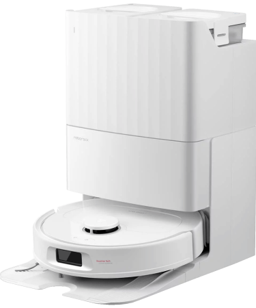 Roborock Robot usisavač sa stanicom za pražnjenje, 5200mAh, 10.000 Pa - QR798 White