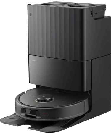 Roborock Robot usisavač sa stanicom za pražnjenje, 5200mAh, 12.000 Pa - Qrevo 5AE Black