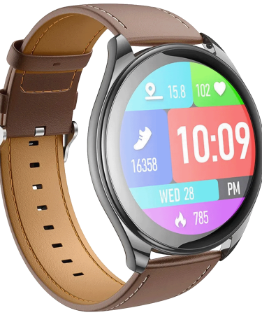hoco.  Pametni sat, 1.43" AMOLED, Bluetooth, IP67 - Y22 Black