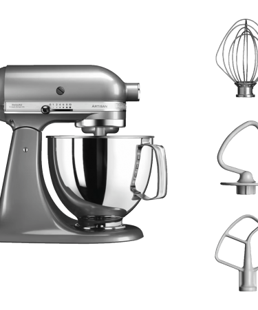 KitchenAid Mikser sa posudom, 300W, kuhinjski robot - 5KSM125ECU