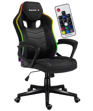 Huzaro Gaming stolica, RBG, Carbon, daljinski upravljač - Force 2.5 RGB Carbon Mesh