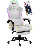 Huzaro Gaming stolica, RGB, daljinski upravljač, bijela - Force 4.7 White RGB