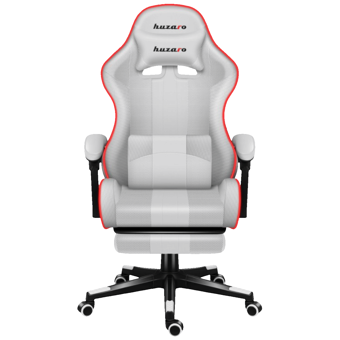 Huzaro Gaming stolica, RGB, daljinski upravljač, bijela - Force 4.7 White RGB - Image 3