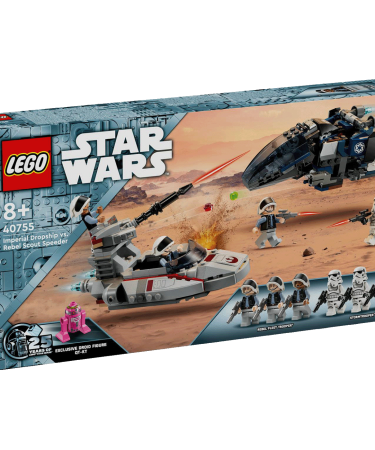 Lego Imperial Dropship Vs. Rebel Scout Speede, LEGO Star Wars