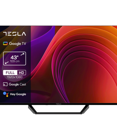 Tesla Televizor Smart LED FullHD 43", Google TV - 43E655BFS