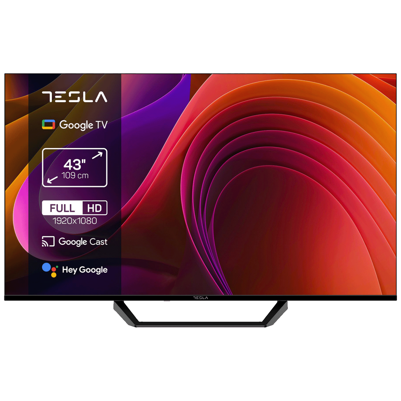 Tesla Televizor Smart LED FullHD 43", Google TV - 43E655BFS