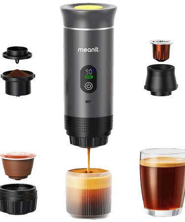 MeanIT Prijenosni aparat za espresso kafu, univerzalni 3-u-1 - Z01 Pro