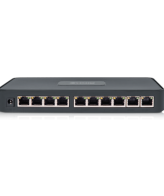 Amiko Home PoE mrežni switch, 10 port RJ-45, 8 PoE, rack ugradnja  - POE SWITCH 8CH+2