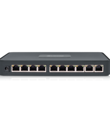 Amiko Home PoE mrežni switch, 10 port RJ-45, 8 PoE, rack ugradnja  - POE SWITCH 8CH+2