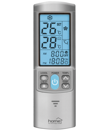 home Daljinski upravljač za klime, 2000 kodova, univerzalni - URC 2000AC/SL