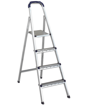 Zilan Ljestve,  metalne, 3+1 gazište - ZLN1152