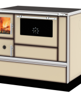 Alfa Plam Šporet na čvrsto gorivo 8kW, desna, krem - ALFA 90H DOMINANT