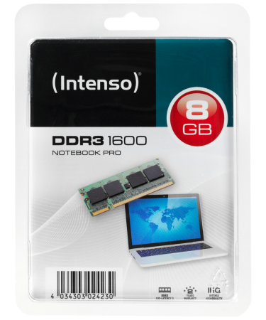 (Intenso) Memorija DDR3 SO-DIMM 8GB@1600MHz, CL11 - DDR3 Notebook 8GB/1600MHz