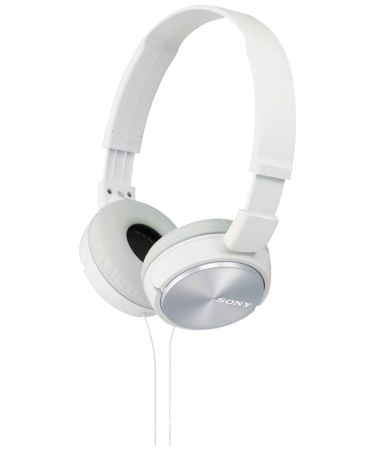 Sony Slušalice, stereo, sklopive, bijele - MDRZX310W.AE