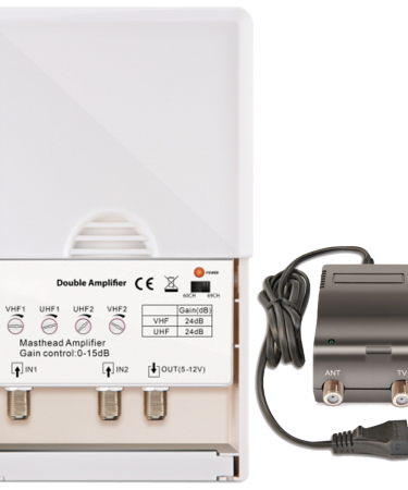 Amiko Pojačalo antensko + LTE / 4G filter sa 2 podesiva ulaza - DOUBLE AMPLIFIER