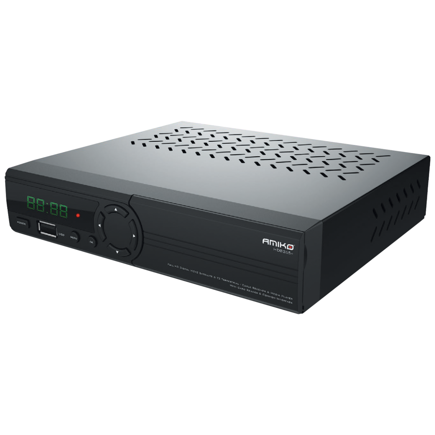 Amiko Prijemnik DVB-S2+T2/C, HEVC, Stalker, FullHD, CX, CI+ - HD-8265+