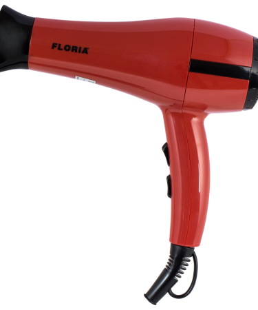Floria Fen za kosu, 2000 W, crvena - ZLN8984
