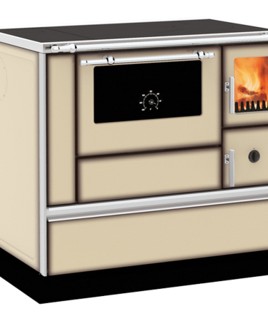 Alfa Plam Šporet na čvrsto gorivo 8kW, lijeva, krem - ALFA 90H DOMINANT