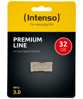 (Intenso) USB Flash 32GB Hi-Speed USB 3.0 up to 100MB/s, Premium Line - USB3.0-32GB/Premium Line