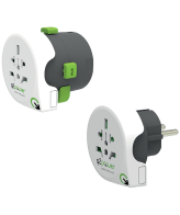 q2power Adapter, strujni, set, univerzalni + EU - QDAPTER 360