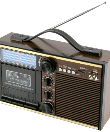 SAL Radio kazete prijemnik, Retro dizajn - RRT 11B
