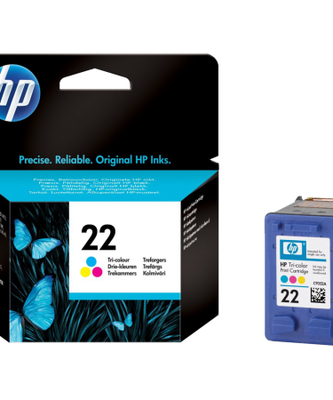 HP Tinta 22 (C9352AE), boje , 5ml, 165 stranica