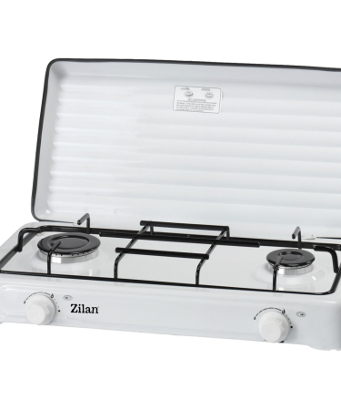 Zilan Plinski rešo sa 2 plamenika, 1600 W, bijela - ZLN0025/WH