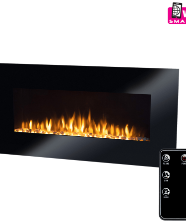 home Kamin, električni, 2000W, LED svjetlost, WiFi - FKK 3000 WIFI